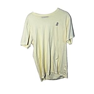 James Bark Shirt Adult M Yellow T Shirt Dog Logo Short Sleeve Preppy Mens‎